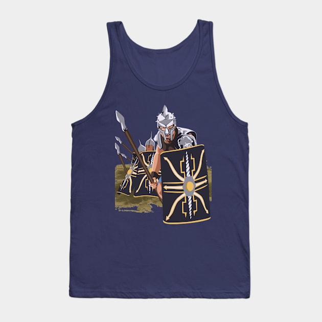 Gladiator Coliseum Tank Top by Tiro1Linea